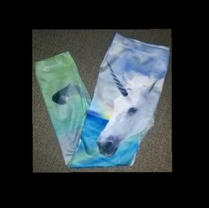 Unicorn Print Leggings by SO